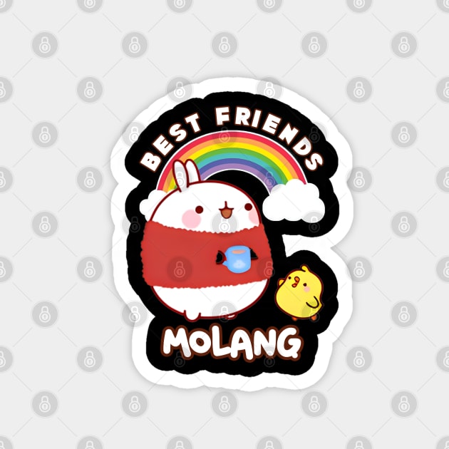 molang Magnet by scary store