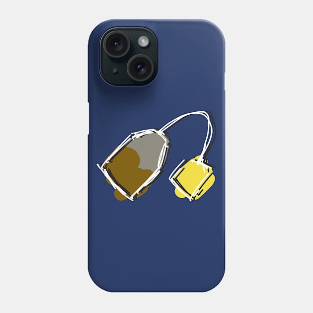 Tea Bag Phone Case by SpookyMeerkat