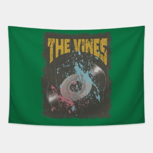 The Vines Vintage Vynil Tapestry