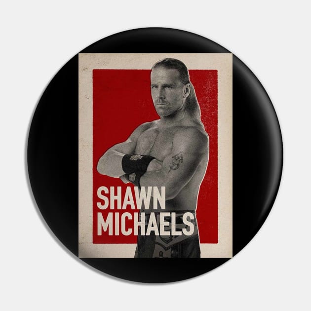 Shawn Michaels Vintage Pin by nasib