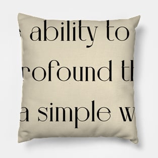 Writer Bukowski quote Pillow