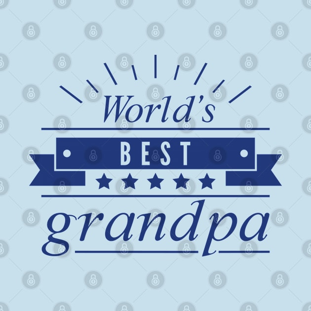 World's Best Grandpa by VectorPlanet