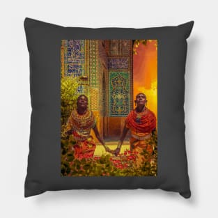 Africa Couple Pillow