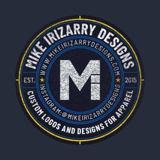 Mike Irizarry Designs Connect to the City Badge Variant T-Shirt