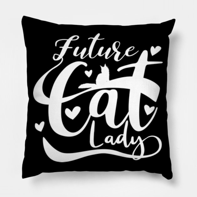 Cat Lady Pillow by Shop Ovov