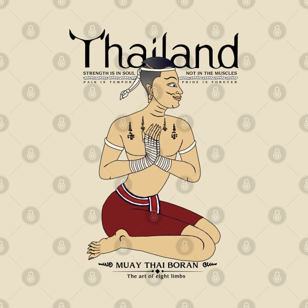 Muay Thai Wai Kru by KewaleeTee