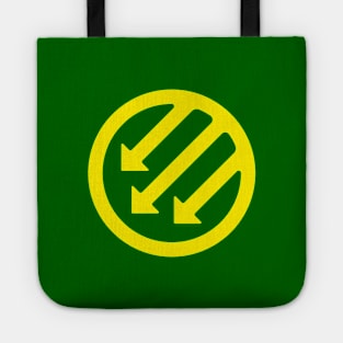 Iron Front Gold/Green Tote