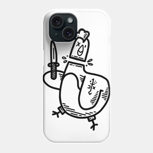 Chicken - inktober 2018 Phone Case