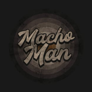 RETRO BLACK WHITE - Macho Man T-Shirt