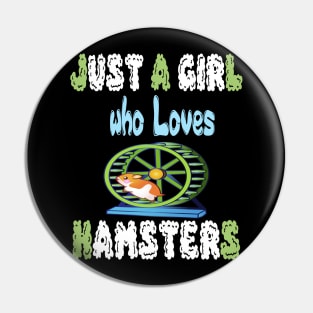 just a girl who loves hamsters Pin
