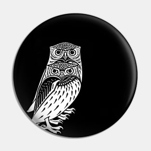 Two owls - vintage animalia Pin