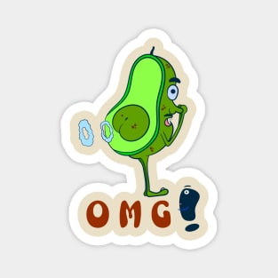 oh my god Avocado Magnet