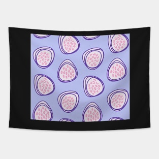 Tropical Fruit Pattern Tapestry