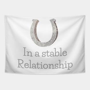 Horse quotes funny equestrian gift Tapestry