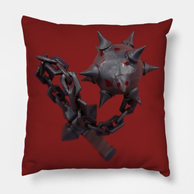 Bloody Flail Whip Pillow by Kinpraw