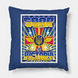 Ukraine Air Force - Soar to Victory Pillow