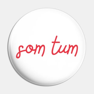 som tum - Thai red - Flag color Pin