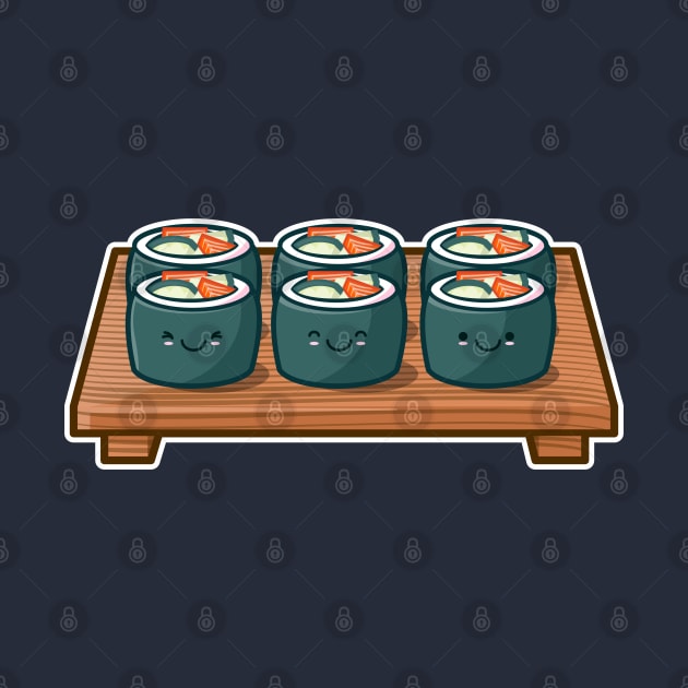 Sushi Rolls by Hixon House