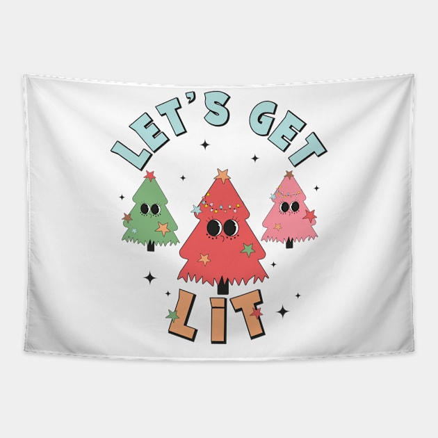 Lets get Lit Tapestry by Machtley Constance