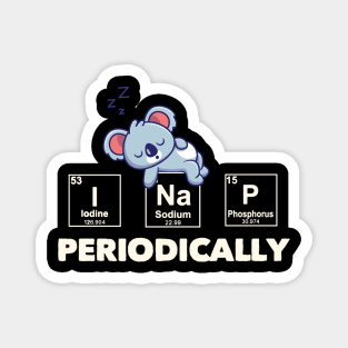 Koala I Nap Periodically Magnet