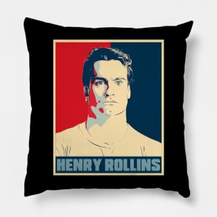 Henry Rollins Hope Poster Art Pillow