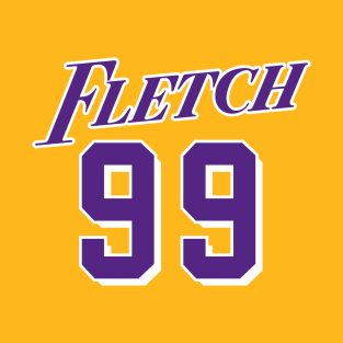 FLETCH 99 LA Lakers Style - Purple/White T-Shirt