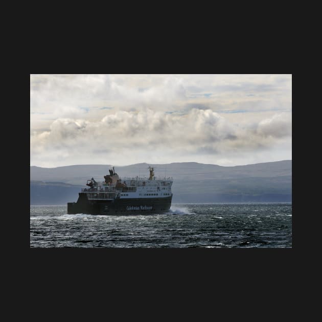 The CalMac Ferry heading from Uig to the Outer Hebrides by richflintphoto