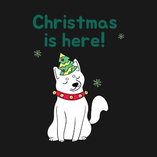 Dog Merry Xmas Funny Gift T-Shirt