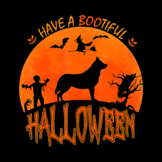 Halloween Siberian Husky Dog funny scary costume Husky Halloween Pin TeePublic