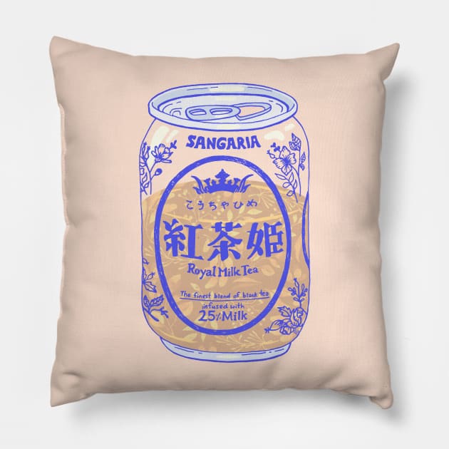 Royal Tea Pillow by LauraOConnor