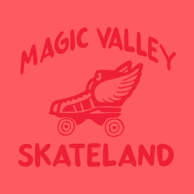 Magic Valley Skateland Coudersport PA Skating Rink by PodDesignShop