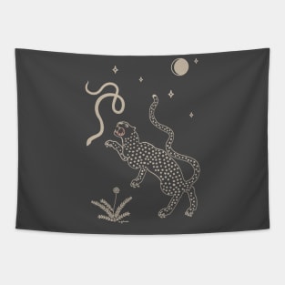 Desert Leopard - tan Tapestry