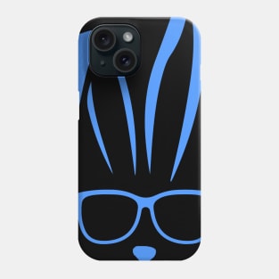 Easter bunny face with beard Phone Case