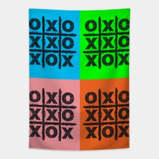 Xs and Os Tapestry