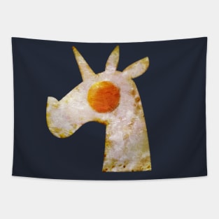 Unicorn Fried Egg Tapestry