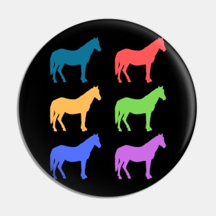 Horse of a different color Pin