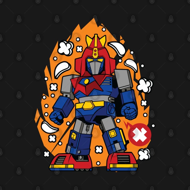 Voltes V by Mecha Design by MechaRon