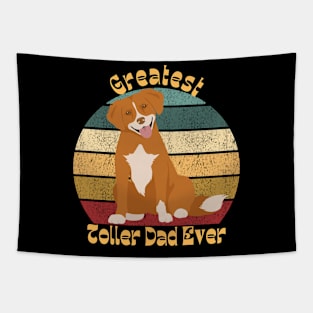 Greatest Toller Dad Tapestry