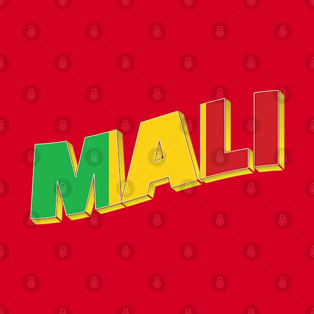 Mali Vintage style retro souvenir by DesignerPropo