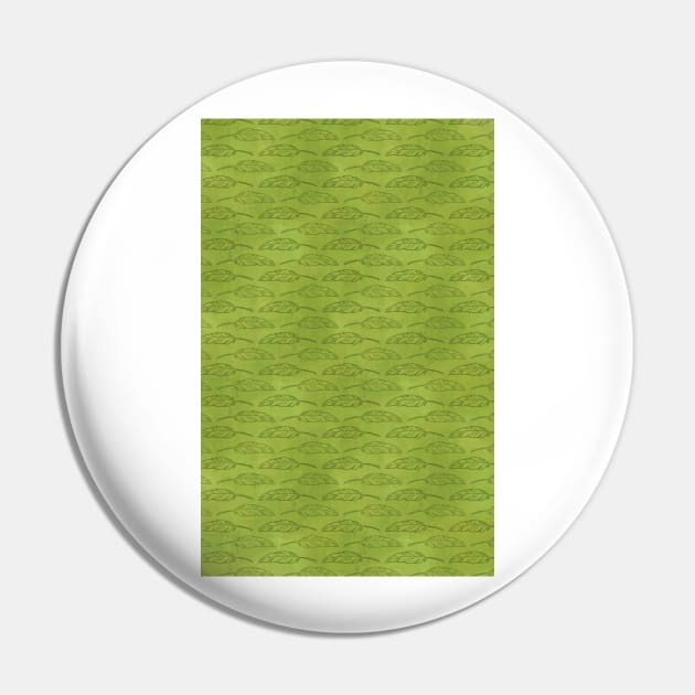 Palm Traffic! (Olive Green) Pin by ErinKantBarnard