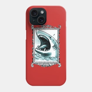 Portrait of a Shark Phone Case