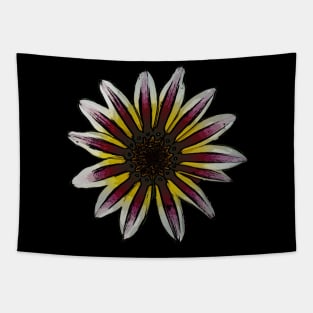 Gazania African Daisy Altered Photograph Tapestry