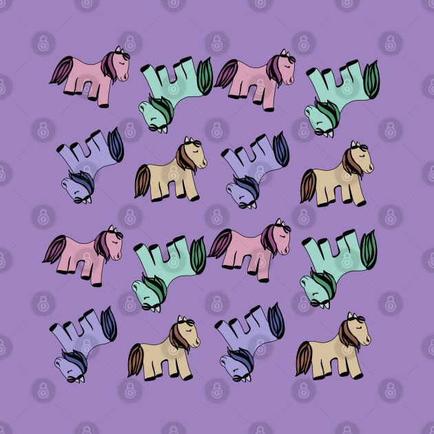 Ponies pattern by Antiope