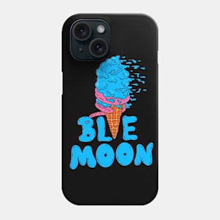 Blue moon icecream Phone Case