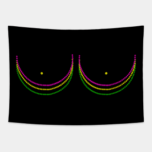 mardi gras party costume Tapestry