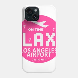 airport code LAX Phone Case