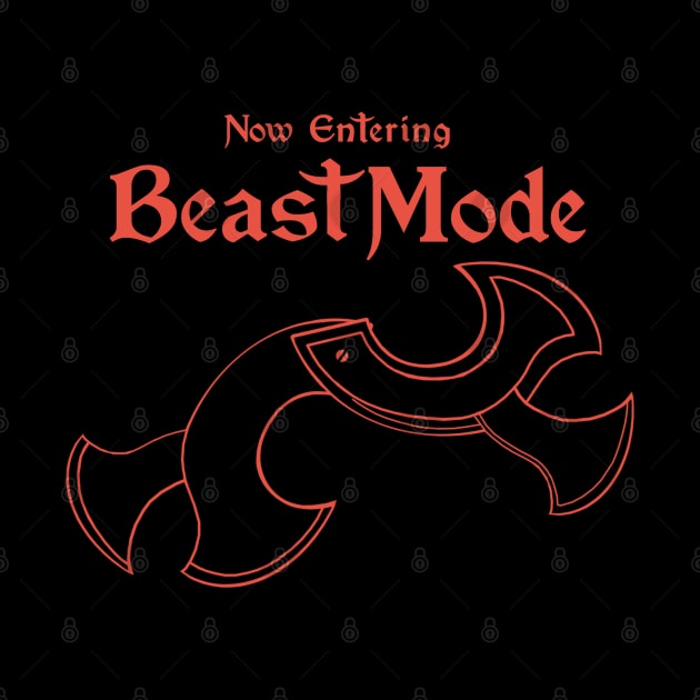 Beastmaster- Beast Mode by GeekGiftGallery