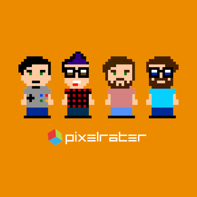 8-Bit Pixelrater Crew by tonezone