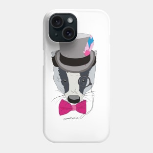 The artful badger Phone Case