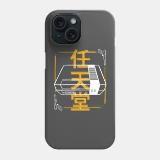 Modern vintage video game design Phone Case